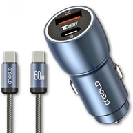 carregador-pd-turbo-duas-portas-veicular-rapido-usb-carro-a-premium-c-cabo-super-60w-a