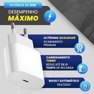 Kit Carregador Turbo Premium® Tipo C: Carga Ultra Rápida para iPhone, Android e Mais - imagem 4