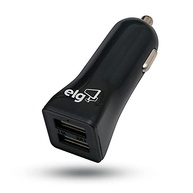 Carregador Veicular ELG CC2SPT Preto: Duas Portas USB para Carregamento Rápido e Seguro - imagem 2