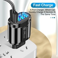 Carregador USB 4 Portas 45W: Carga Rápida! - imagem 4