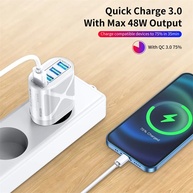 Carregador USB Lovebay 4 Portas 48W: Carga Rápida! - imagem 4