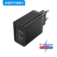 Carregador Rápido VENTION 18W: 2 USBs + QC 3.0 - imagem 1