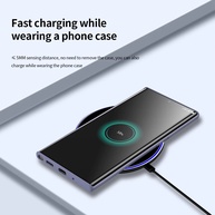 Carregador Wireless Transparente 15W: Rápido e Seguro! - imagem 4