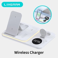 Carregador Sem Fio LIKGRAM: iPhone, Apple Watch & AirPods - imagem 1