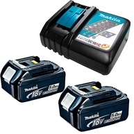 Kit 2 Baterias BL1850B + Carregador DC18SD + Maleta Makita: Potência e Praticidade para Seus Projetos - imagem 1