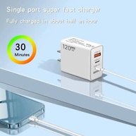 Carregador Rápido 120W USB-C: Power Delivery Turbo - imagem 4