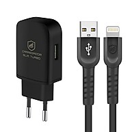 Carregador Turbo Gshield + Cabo Lightning MFI - imagem 1