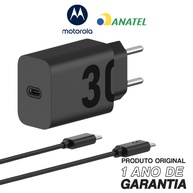Carregador Turbo Power Motorola 30W: Carga Rápida! - imagem 1