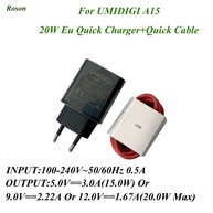 Carregador Turbo UMIDIGI A15: 20W + Cabo USB-C - imagem 1