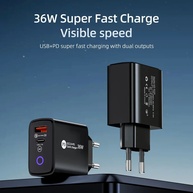 Carregador USB 36W: Carga Rápida para Seu Celular - imagem 1