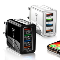 Carregador USB 4 Portas Turbo: iPhone e Android - imagem 1