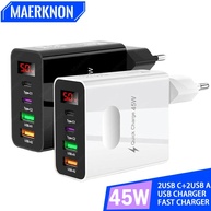 Carregador USB 45W PD: Rápido e Inteligente - imagem 1