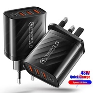 Carregador USB 48W 4 Portas: Carga Rápida! - imagem 1
