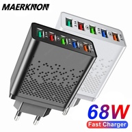 Carregador USB 68W 5 Portas: Carga Rápida! - imagem 1
