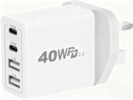 Carregador USB-C 40W: Rápido e Versátil! - imagem 1