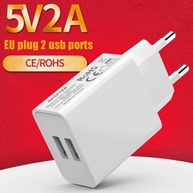 Carregador USB Duplo 2A – Celular iPhone e Samsung - imagem 1
