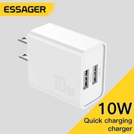 Carregador USB Essager 10W: Carga Rápida e Portátil - imagem 1