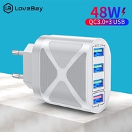 Carregador USB Lovebay 4 Portas 48W: Carga Rápida! - imagem 1