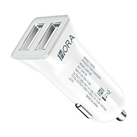Carregador Veicular 2.4A Branco – Carregue Tudo em 1 Hora! - imagem 1