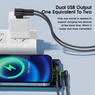 Carregador USB Duplo Essager 10W: Compacto e Versátil - imagem 4