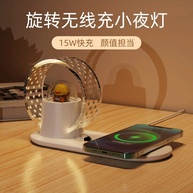 Carregador Wireless 15W: Design + Luz Noturna - imagem 1