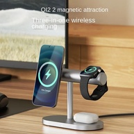 Carregador Wireless 3 em 1: Apple, Samsung e Mais! - imagem 1