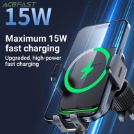 Carregador Wireless Automático Acefast: iPhone & Samsung - imagem 1