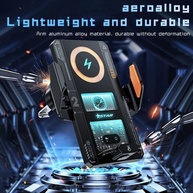 Carregador Wireless Automotivo 15W: Carregue Fácil! - imagem 4