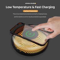 Carregador Wireless Rápido: Ajuste o Brilho! - imagem 4
