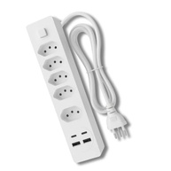 Régua de Energia 5 Tomadas 3 Pinos + 2 USB + 2 Tipo-C: Organize e Carregue Tudo! - imagem 2