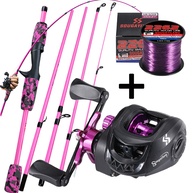 Vara de Pesca Sougayilang: Kit Completo 1,8m + Carretel - imagem 2