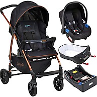 Carrinho + Bebê Conforto Burigotto Ecco: Kit Completo! - imagem 1