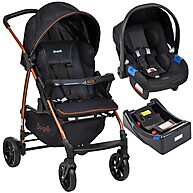 Carrinho com Bebê Conforto Burigotto Ecco: Segurança e Conforto em 1 Kit - imagem 1