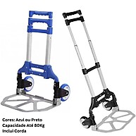 Carrinho de Mão Dobrável Chalesco: Até 80kg! - imagem 1