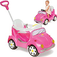 Carrinho Pedal e Passeio Fouks Calesita: 2 em 1! - imagem 1