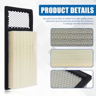 Podoy Filtro de Ar para Carrinho de Golfe EZGO Medalist TXT 295cc/350cc (1994-2005) - Peça de Reposição Essencial - imagem 3