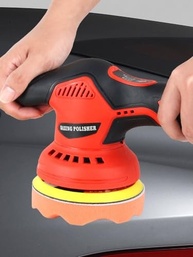Polidor de Carro Sem Fio Recarregável 2500-5000RPM com Discos Ajustáveis - Máquina de Polimento Portátil para Acabamento Profissional - imagem 3