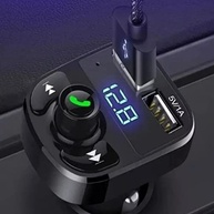 Carregador Veicular Bluetooth X8: Música, Chamadas e USB no seu Carro - imagem 5