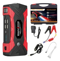 Auxiliar de Partida Portátil 21000mAh: Power Bank, Compressor de Ar e Lanterna para Carro e Moto - imagem 1