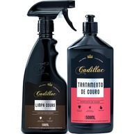 Kit Limpador e Hidratante Cadillac: Renove o Couro do Seu Carro! - imagem 1