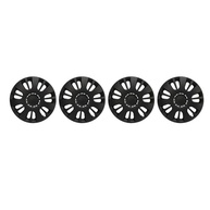Kit 4 Calotas Cryfokt 14" Preto Fosco: Proteção e Estilo para Seu Carro ou Caminhão - imagem 4