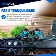 Ventilador Automotivo 12V Potente - Dupla Velocidade para Carro, Caminhão e Van - imagem 5