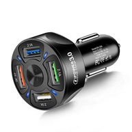 Carregador de Carro 35W: 4 Portas USB e Carga Rápida - imagem 2
