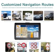 GPS 7" MRSXWPY: Navegação Inteligente com Mapas 2025, Voz e Alertas para Carro e Caminhão - imagem 4