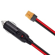 Cabo Adaptador XT60 para Isqueiro de Carro 12V 12AWG com Fusível e LED - Conexão Rápida e Segura - imagem 3