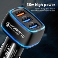 Carregador de Carro 35W: Carregue Rápido! - imagem 2