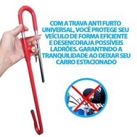 Trava de Segurança Universal para Volante e Pedal: Proteja seu Carro Contra Roubos! - imagem 5