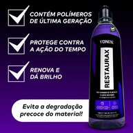 Restaurax 500ml: Renove Plásticos do Carro! - imagem 2