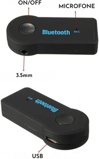 Adaptador Bluetooth P2 3.5mm para Carro: Música e Chamadas com Liberdade! - imagem 3