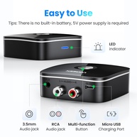 Receptor Bluetooth UGREEN: Som Sem Fio para TV e Carro - imagem 2